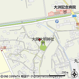 愛媛県大洲市徳森464-2周辺の地図