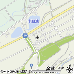 福岡県福岡市西区金武2148-17周辺の地図