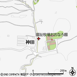 高知県高知市神田1639周辺の地図