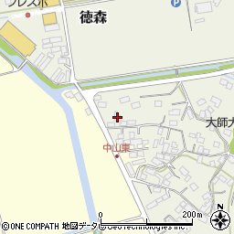 愛媛県大洲市徳森412周辺の地図