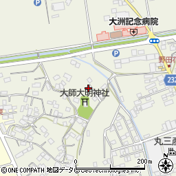愛媛県大洲市徳森456-20周辺の地図