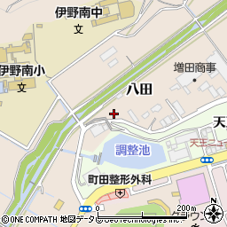 田中石灰工業株式会社　いの事業所周辺の地図