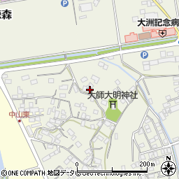 愛媛県大洲市徳森475-1周辺の地図