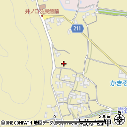 高知県安芸市井ノ口甲2382周辺の地図