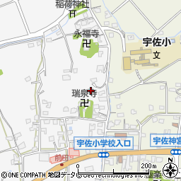 大分県宇佐市北宇佐1542周辺の地図