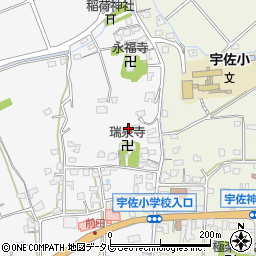 大分県宇佐市北宇佐1541周辺の地図