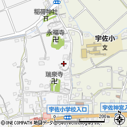 大分県宇佐市北宇佐1534周辺の地図