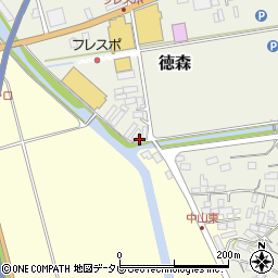 愛媛県大洲市徳森308周辺の地図