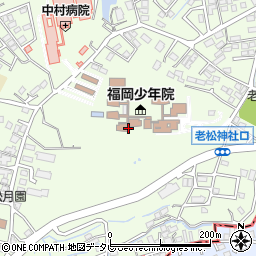 福岡少年院周辺の地図