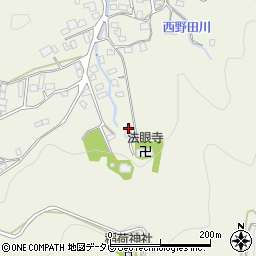 愛媛県大洲市新谷1068周辺の地図