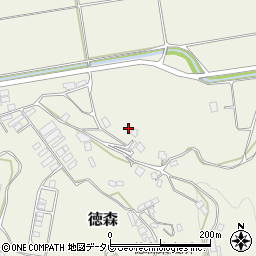 愛媛県大洲市徳森1711周辺の地図