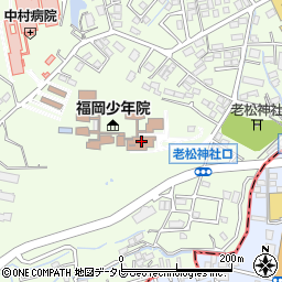 福岡少年院周辺の地図