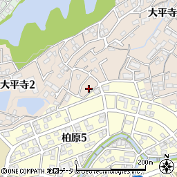 福岡県福岡市南区大平寺2丁目21周辺の地図