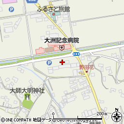 愛媛県大洲市徳森1477-1周辺の地図