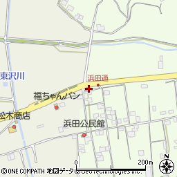 高知県南国市浜改田2307-5周辺の地図