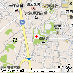 東本願寺四日市別院周辺の地図
