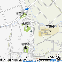 大分県宇佐市北宇佐1525周辺の地図