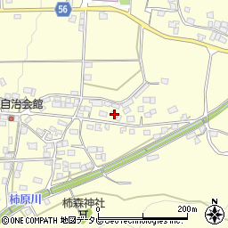 愛媛県喜多郡内子町平岡甲968周辺の地図