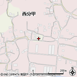 高知県芸西村（安芸郡）西分周辺の地図