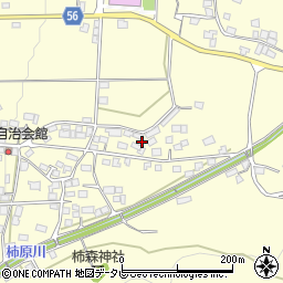 愛媛県喜多郡内子町平岡甲967周辺の地図