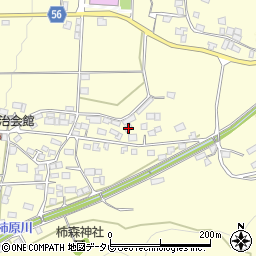 愛媛県喜多郡内子町平岡甲976周辺の地図