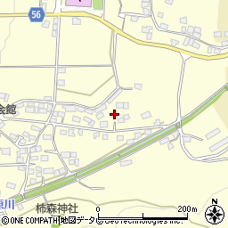 愛媛県喜多郡内子町平岡甲981周辺の地図