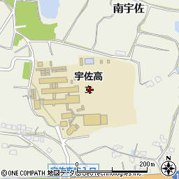 大分県立宇佐高等学校周辺の地図