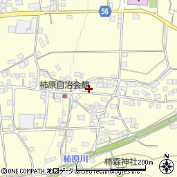 愛媛県喜多郡内子町平岡甲871周辺の地図