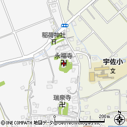 大分県宇佐市北宇佐1521周辺の地図