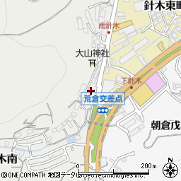 高知県高知市針木南周辺の地図