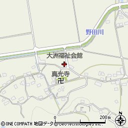 大洲福祉会館周辺の地図
