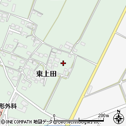 大分県宇佐市上田（東上田）周辺の地図