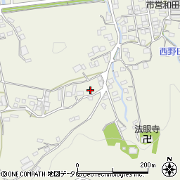 愛媛県大洲市新谷971周辺の地図