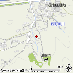 愛媛県大洲市新谷1011周辺の地図