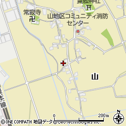 大分県宇佐市山707周辺の地図