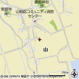 大分県宇佐市山528周辺の地図