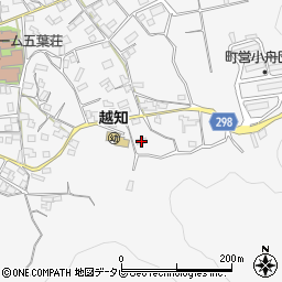 高知県高岡郡越知町越知甲234周辺の地図