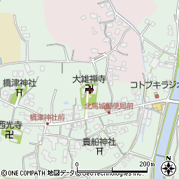 大雄禅寺周辺の地図
