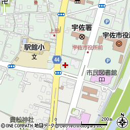 大分みらい信用金庫宇佐中央支店周辺の地図