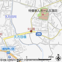 女川通周辺の地図