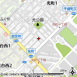 福岡県春日市光町2丁目173周辺の地図