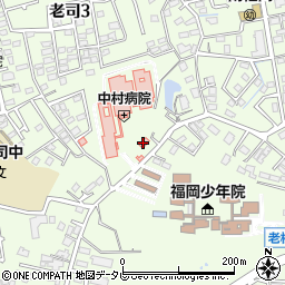 福岡県福岡市南区老司周辺の地図