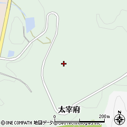 福岡県太宰府市太宰府周辺の地図