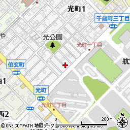 福岡県春日市光町2丁目154周辺の地図