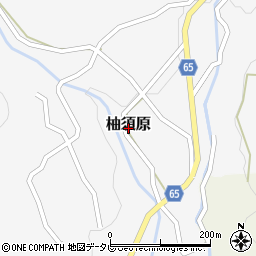 福岡県筑紫野市柚須原周辺の地図