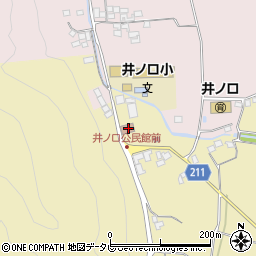 井ノ口公民館周辺の地図