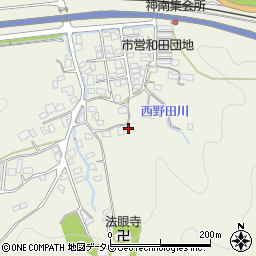 愛媛県大洲市新谷1053周辺の地図
