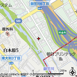 東京インキ株式会社　福岡支店化成品営業部周辺の地図