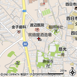 常徳屋酒造場周辺の地図