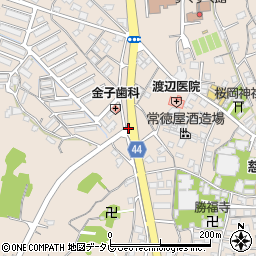 西本町周辺の地図